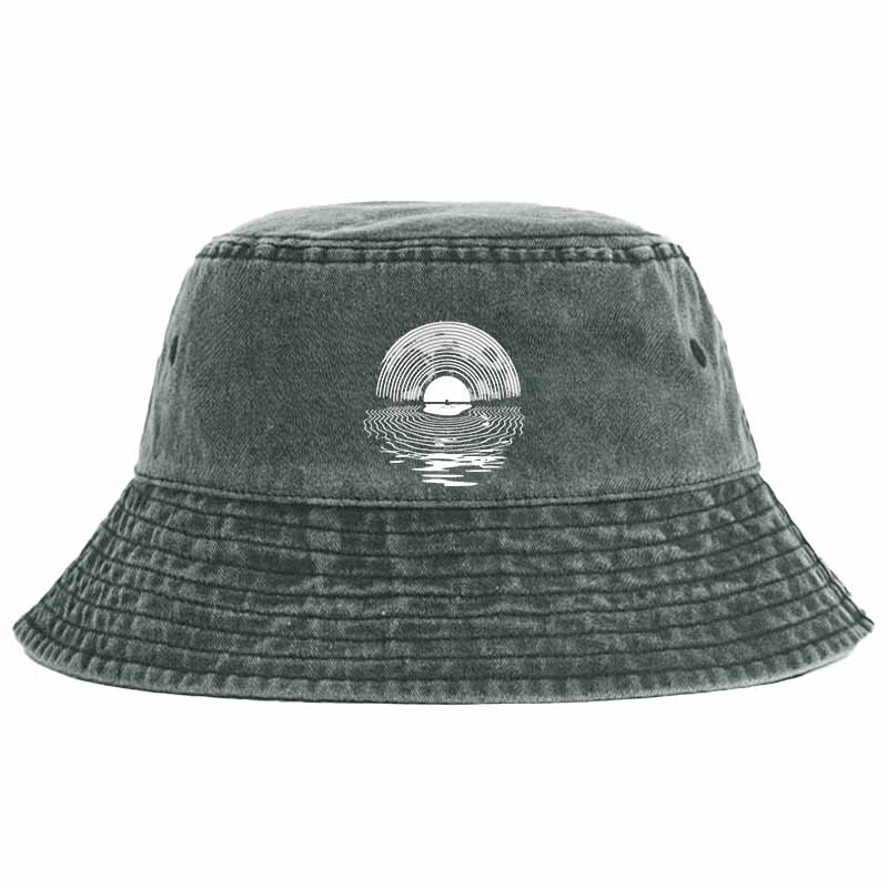 Record Moon Bucket Hat