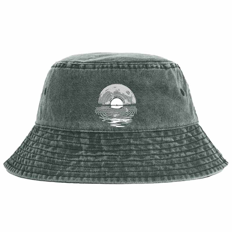 Record Moon Bucket Hat