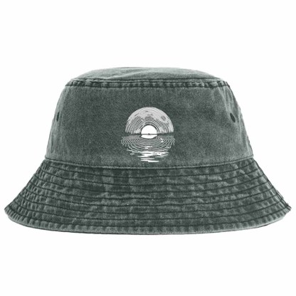 Record Moon Bucket Hat