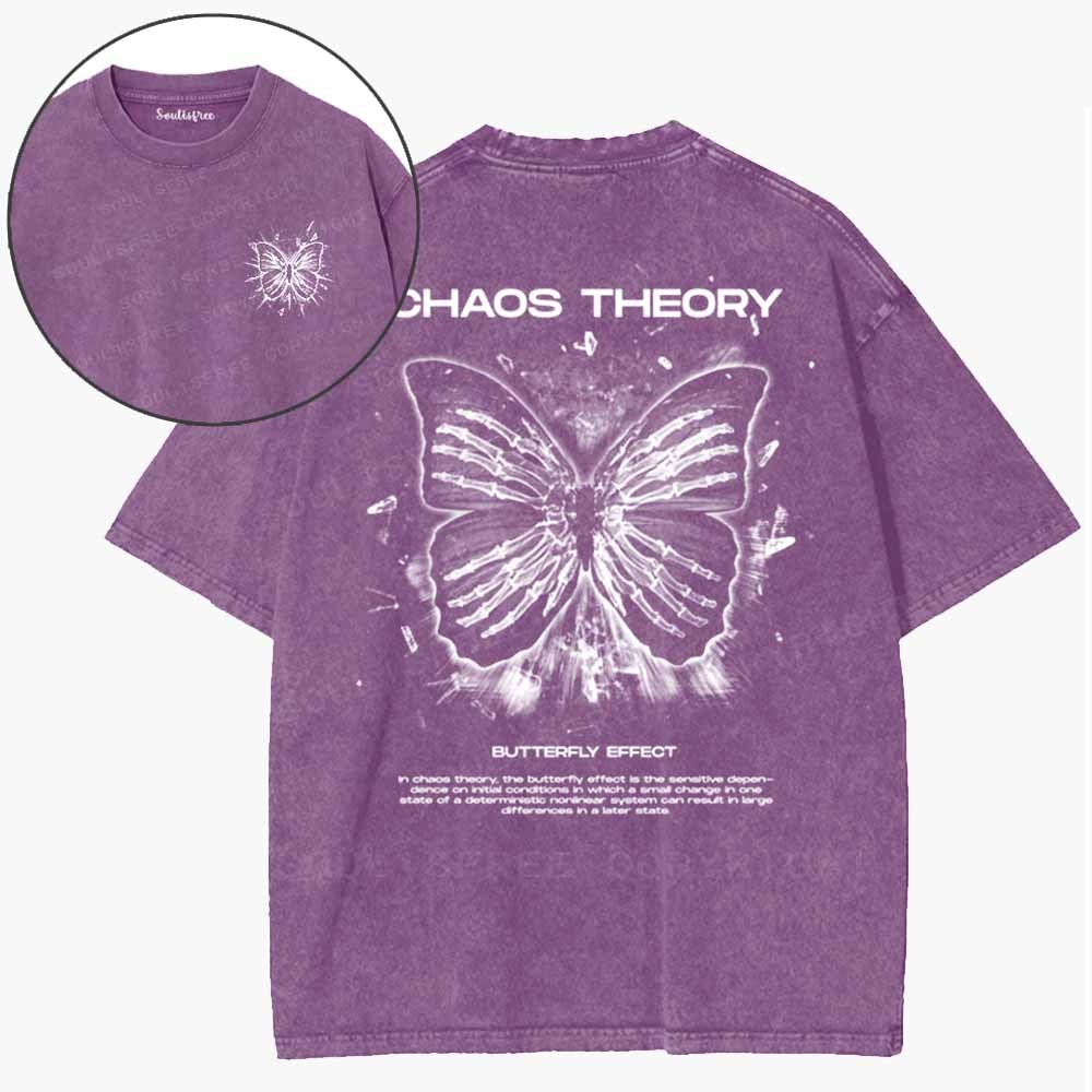 Soulisfree Small Wings, Infinite Chaos Washed Tee