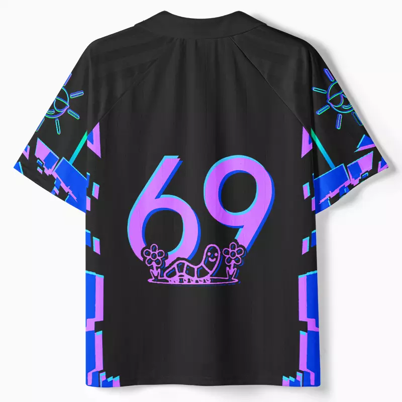 Soulisfree WAKE UP SLUTS IT'S TIME TO SIN Collar Polo Jersey