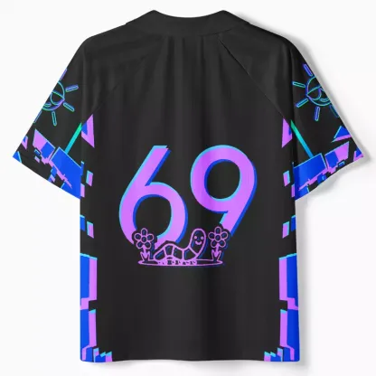 Soulisfree WAKE UP SLUTS IT'S TIME TO SIN Collar Polo Jersey