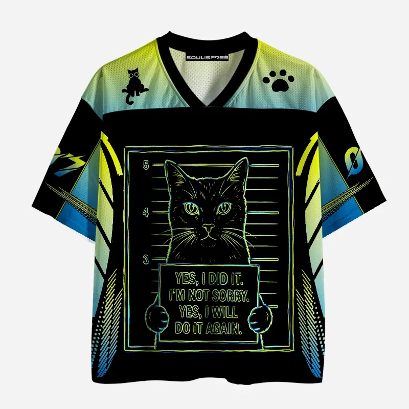 Soulisfree YES, I DID IT Mesh Jersey