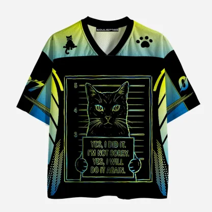 Soulisfree YES, I DID IT Mesh Jersey