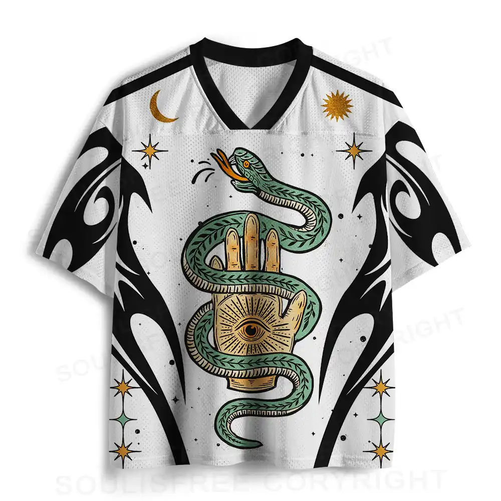 Snake and the Sacred Eye Mesh Jersey