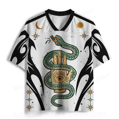 Snake and the Sacred Eye Mesh Jersey