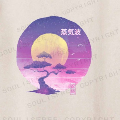 Soulisfree Bonsai Wave Washed Tee
