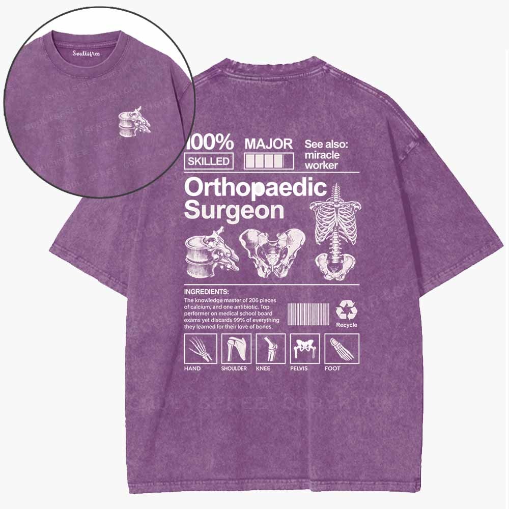 Soulisfree  The Keeper Of Human Bones Washed Tee