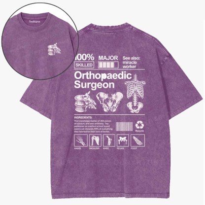 Soulisfree  The Keeper Of Human Bones Washed Tee