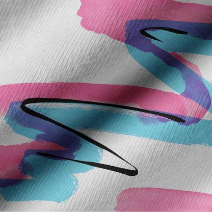 Soulisfree Steamwave Graffiti Long Sleeve Cotton Tee