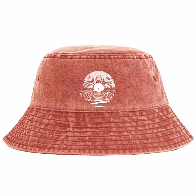 Record Moon Bucket Hat