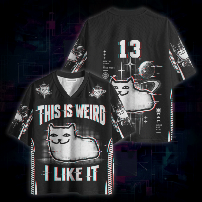 Soulisfree This Is Weird I Like It Mesh Jersey