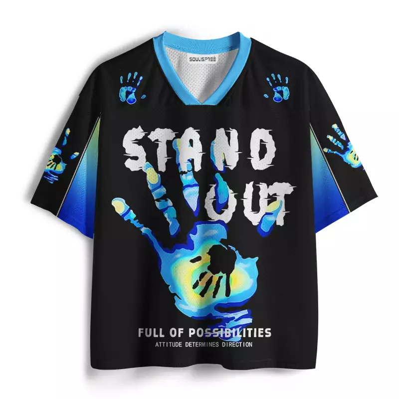 Soulisfree STAND OUT FULL OF POSSIBIEITIES Mesh Jersey
