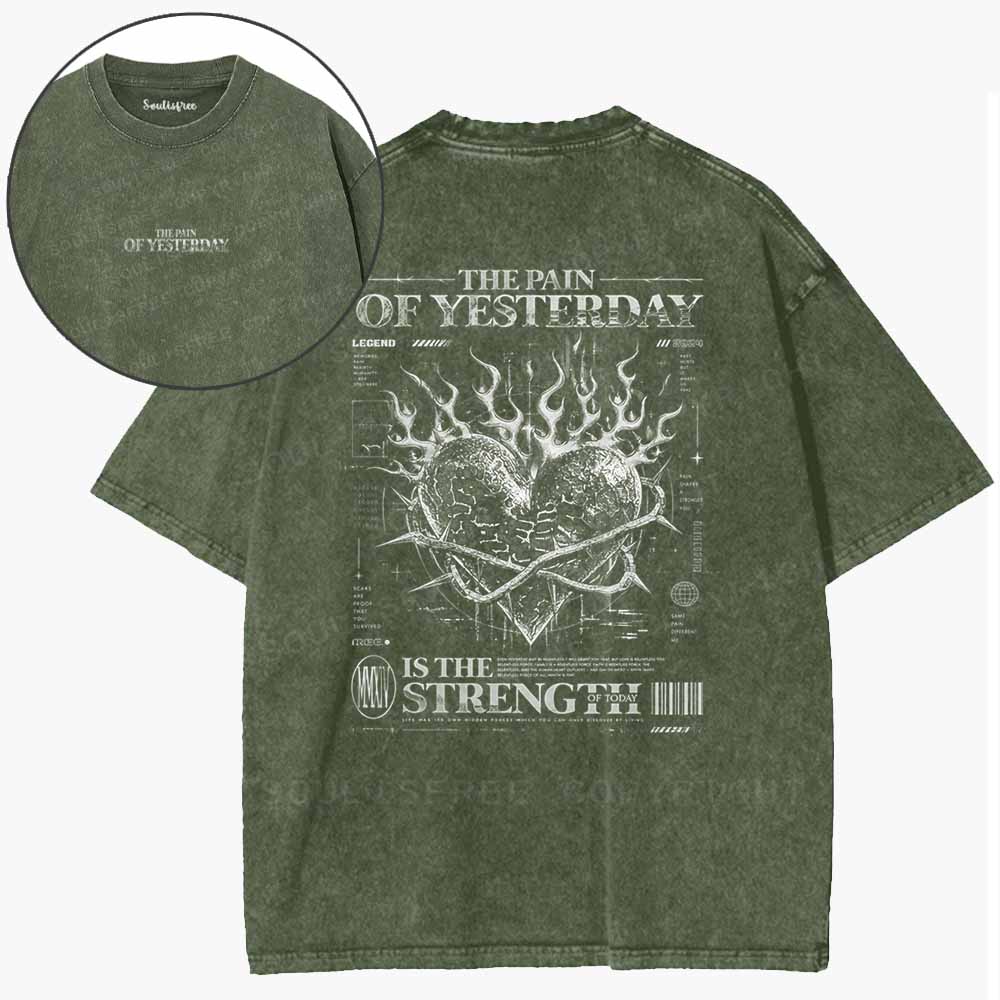 Soulisfree  The Pain Of Yesterday  Washed Tee