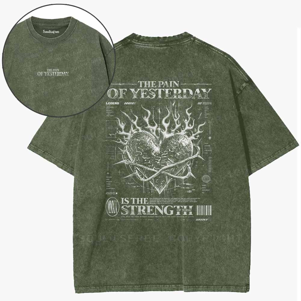 Soulisfree  The Pain Of Yesterday  Washed Tee