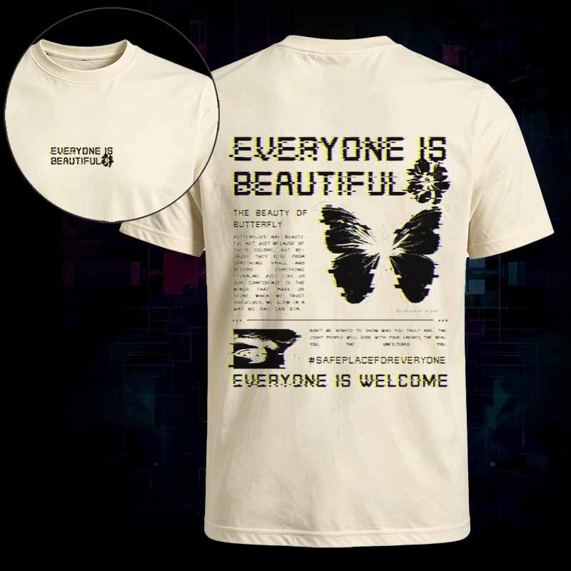 Soulisfree   EVERYONE IS BEAUTIFUL Classic Tee