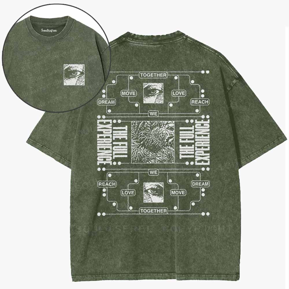 Soulisfree Connected By Experience Washed Tee