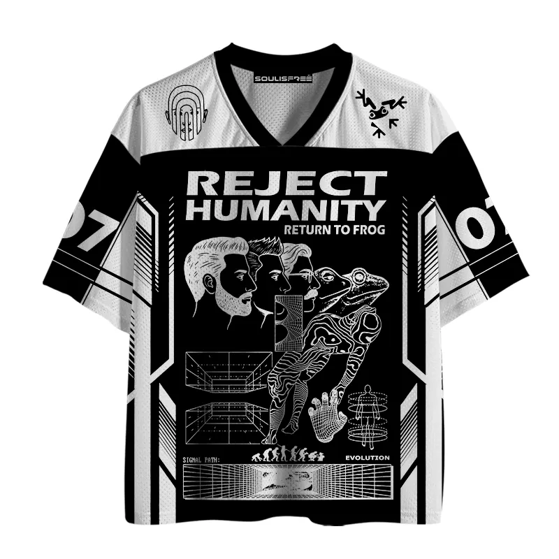 Designed Soulisfree Third Eye – Cosmic Awareness Mesh Jersey