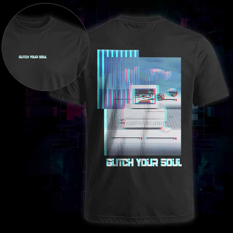 Soulisfree   GLITCH YOUR SOUL Classic Tee