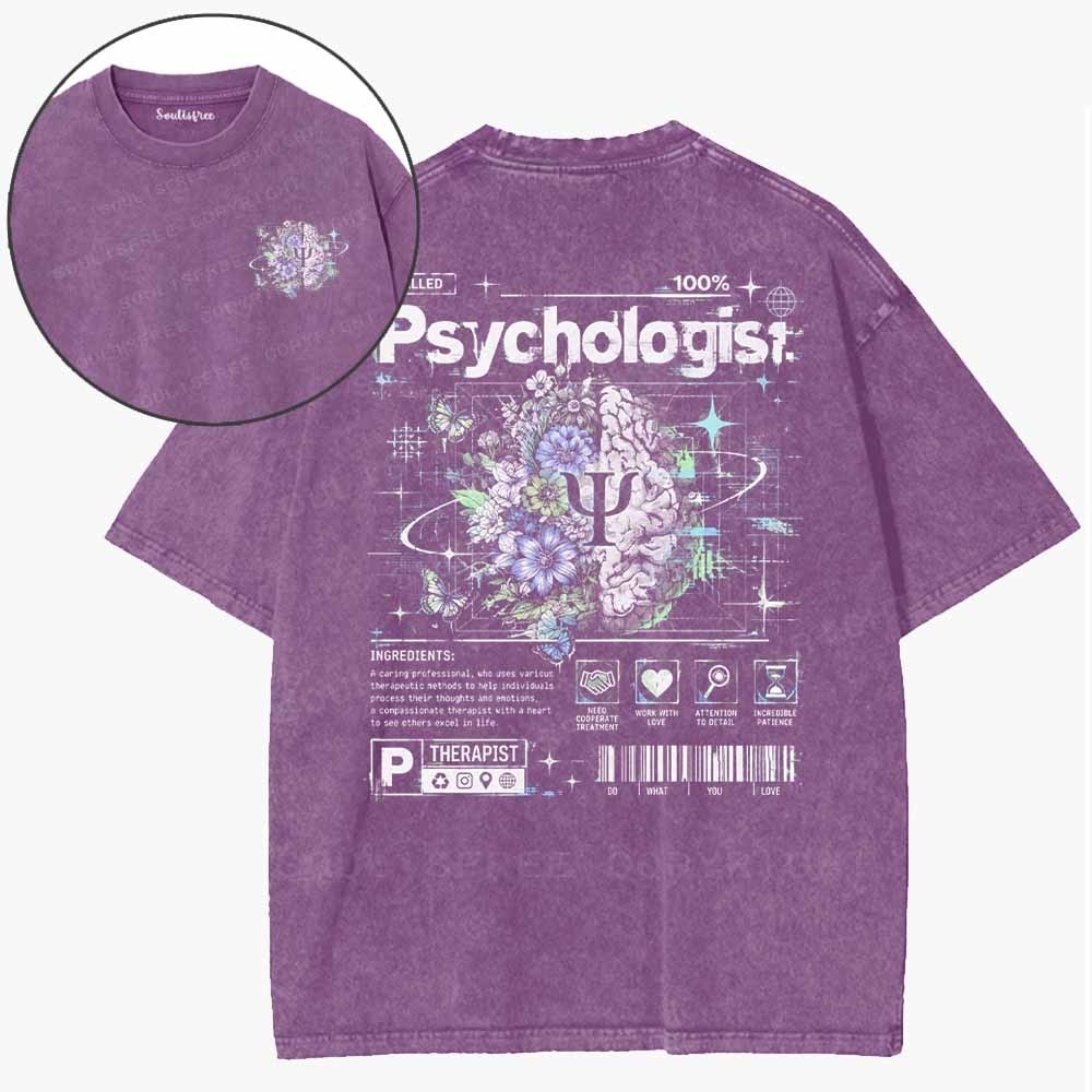 Soulisfree Healing Blooms Within Washed Tee