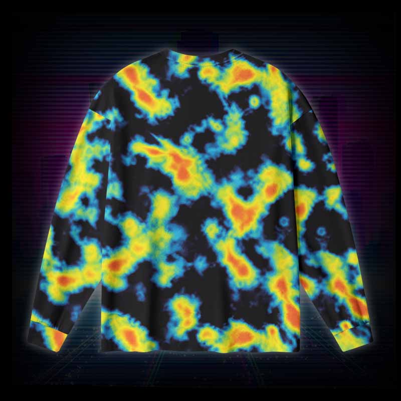 Soulisfree Thermal Heatmap Long Sleeve Cotton Tee