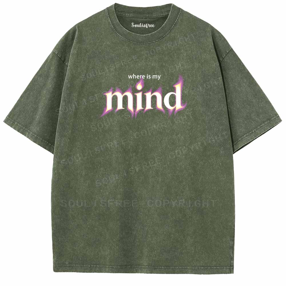 Soulisfree Where Is My Mind Washed Tee