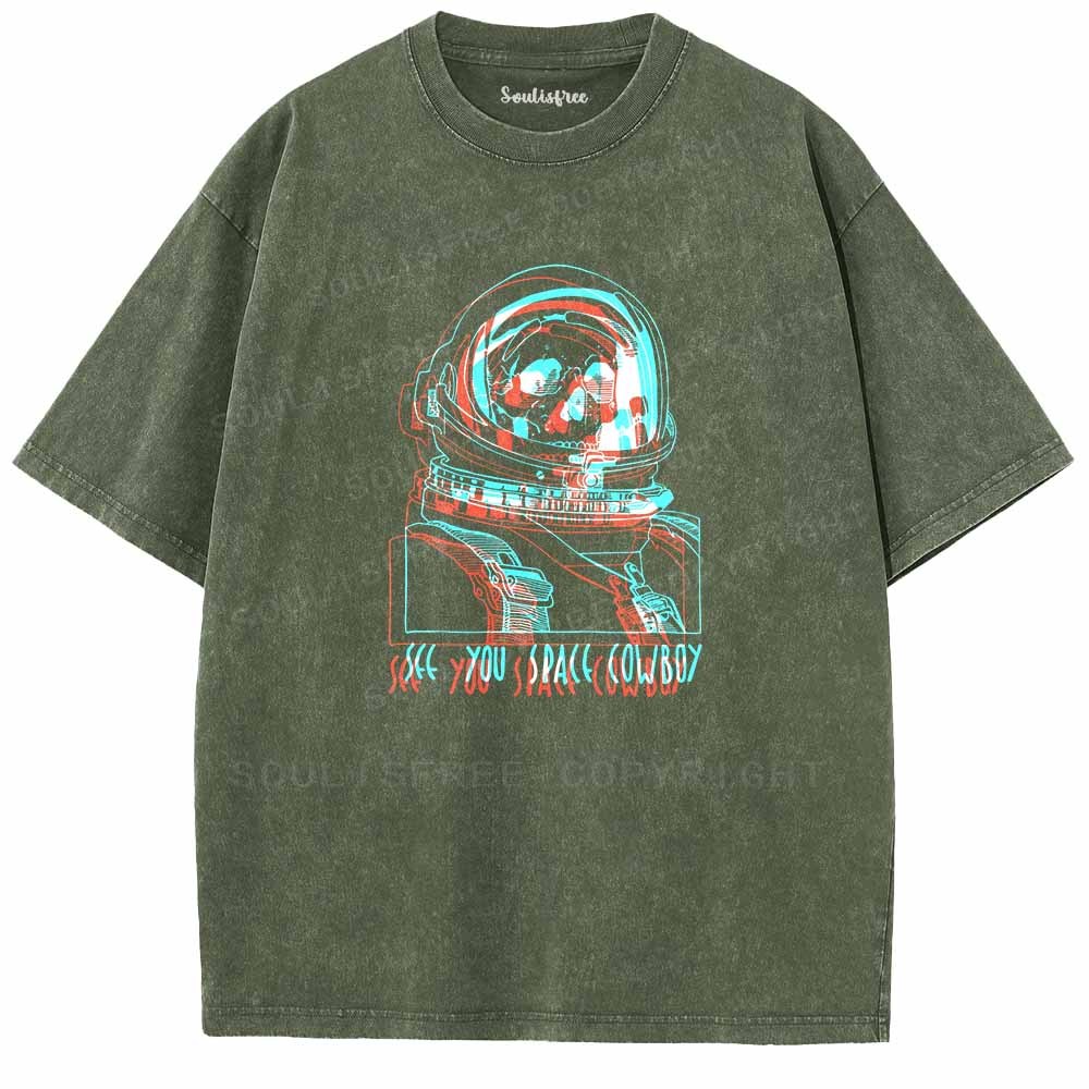 Soulisfree  SEE YOU SPACE COWBOY Washed Tee