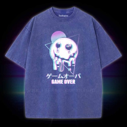 Soulisfree GAME OVER Washed Tee