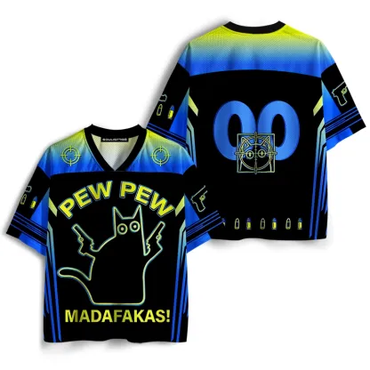 Soulisfree PEW PEW MADAFAKAS Mesh Jersey