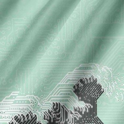 Soulisfree  Circuit Board Waves Boho Maxi Dress