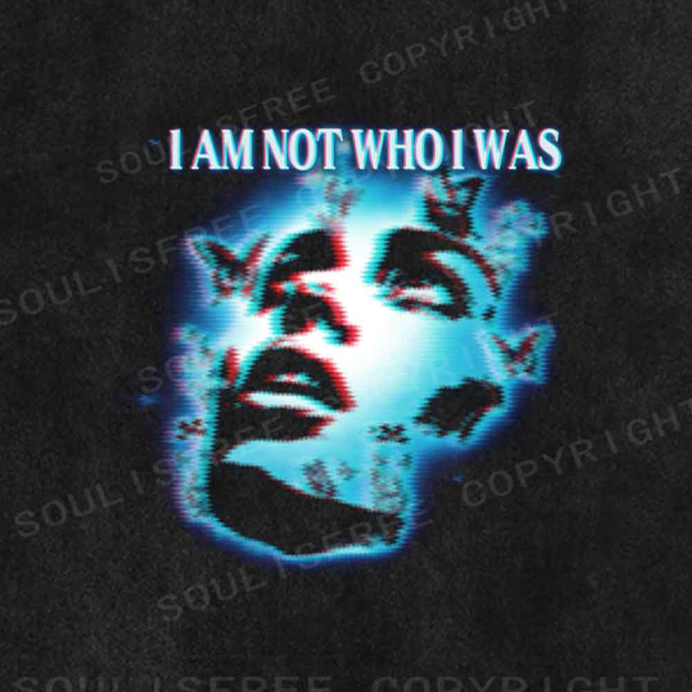 Soulisfree iam not whoi was  Washed Tee