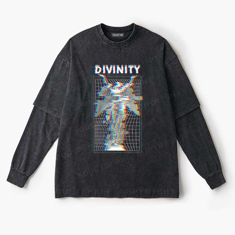 Soulisfree  DIVINITY Layered Long Sleeve Tee