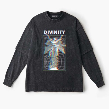 Soulisfree  DIVINITY Layered Long Sleeve Tee