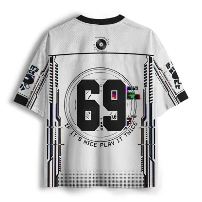 Soulisfree IF IT'S NICE PLAY IT TWICE Mesh Jersey