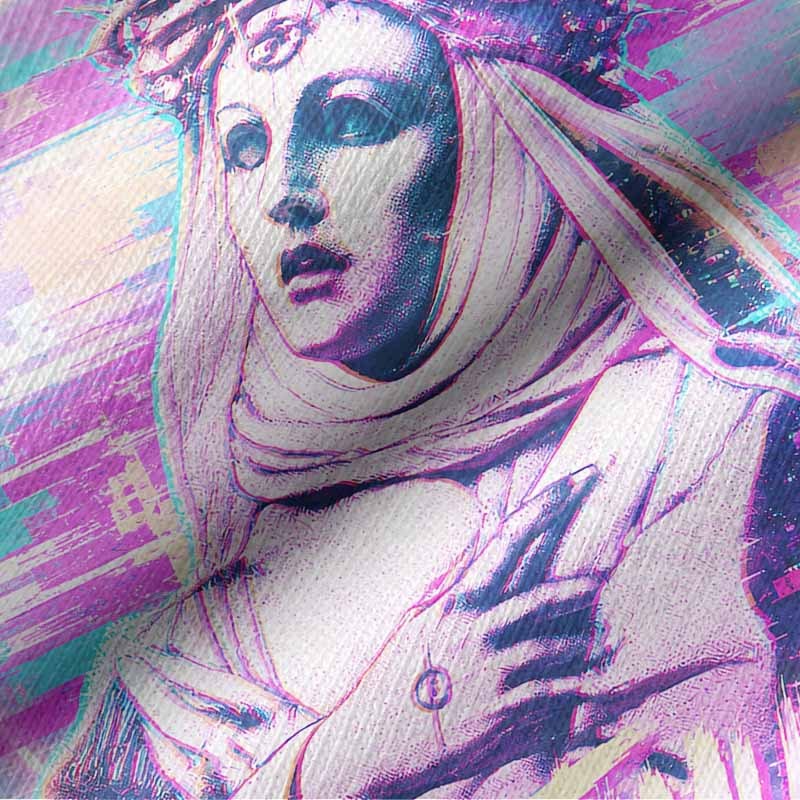 Soulisfree Overstimulated Madonna Long Sleeve Cotton Tee