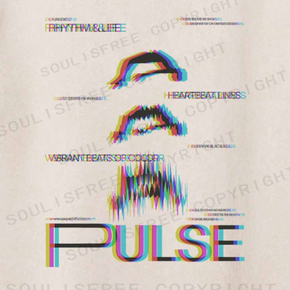 Soulisfree  RHYTHM & LIFE  Washed Tee