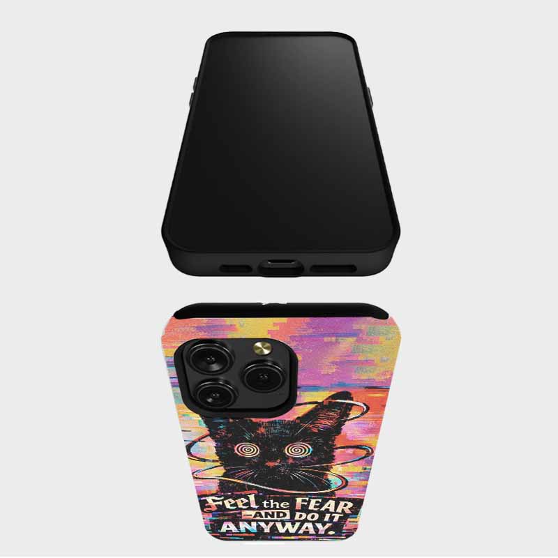 Soulisfree FEEL THE FEAR AND DO IT ANYWAY   Matte Phone Case