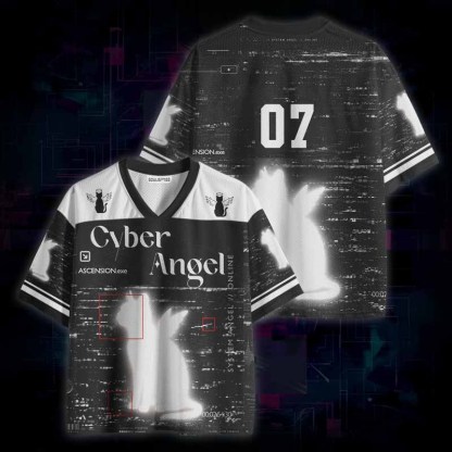 Soulisfree  Cyber Angel Cat Mesh Jersey