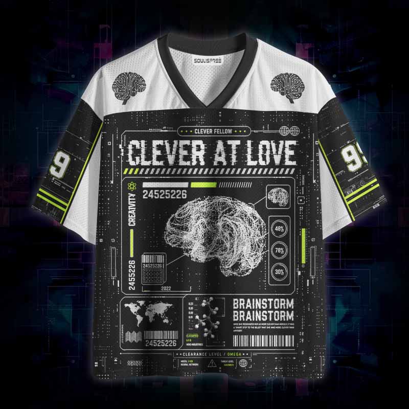 Soulisfree  CLEVER AT LOVE Mesh Jersey