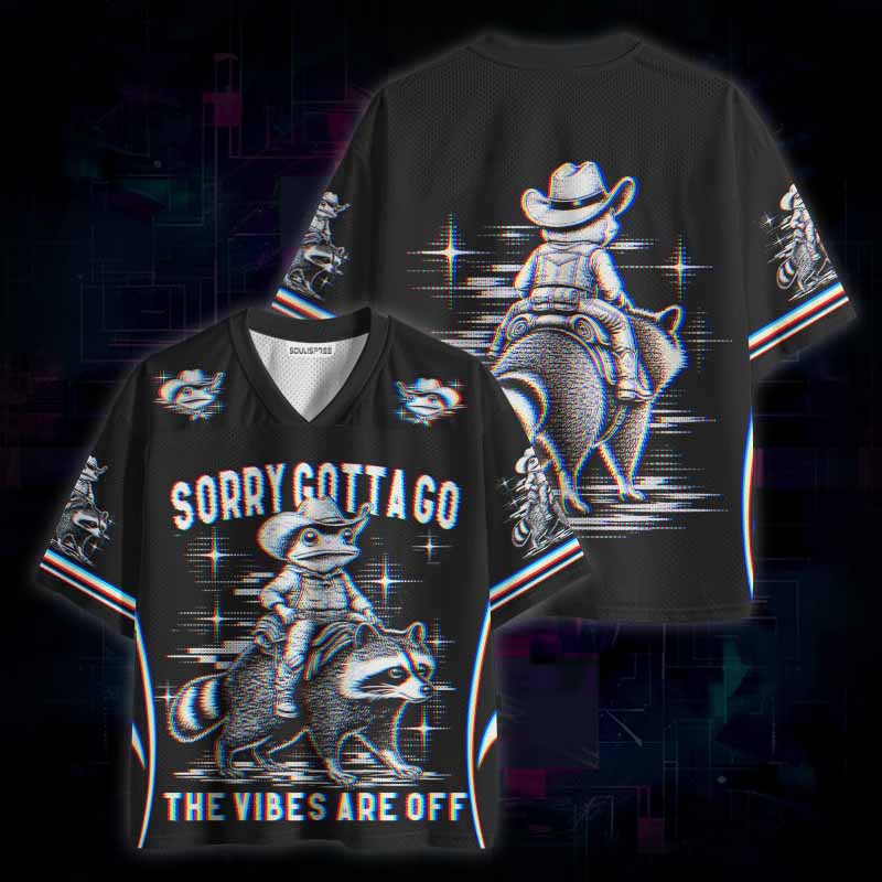 Soulisfree Gotta Go, Vibes Are Off Mesh Jersey