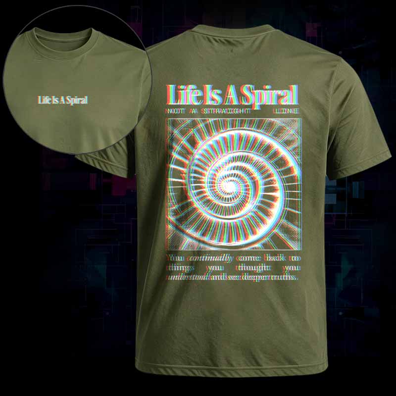 Soulisfree   Life Is A Spiral Classic Tee