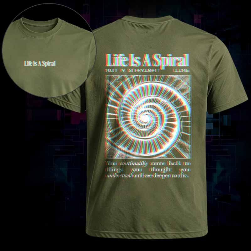 Soulisfree   Life Is A Spiral Classic Tee