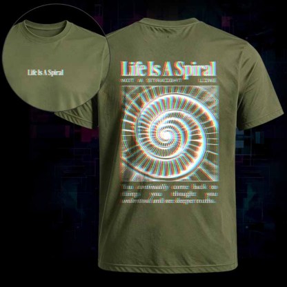 Soulisfree   Life Is A Spiral Classic Tee