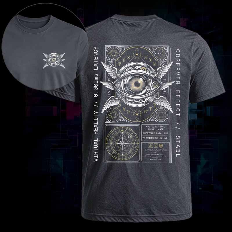 Soulisfree OBSERVER EFFECT // VIRTUAL REALITY Classic Tee