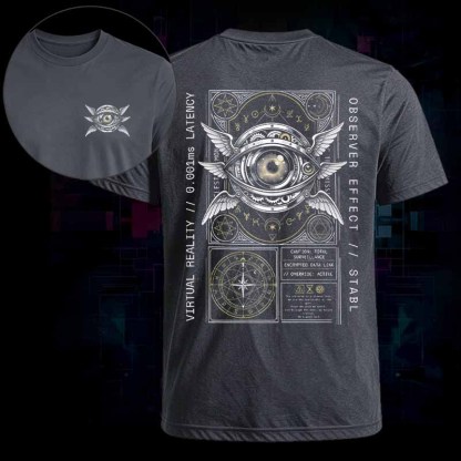 Soulisfree OBSERVER EFFECT // VIRTUAL REALITY Classic Tee