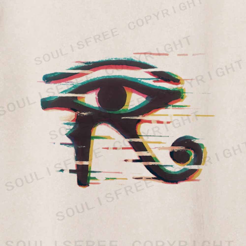 Soulisfree  Eye of Horus Washed Tee