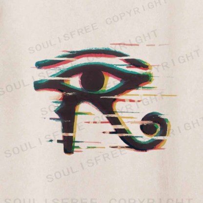 Soulisfree  Eye of Horus Washed Tee