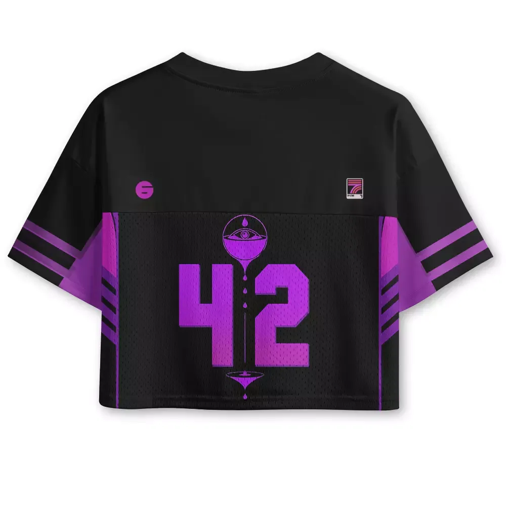 Soulisfree Gods Living Among Us Cropped Jersey