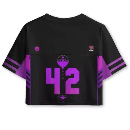 Soulisfree Gods Living Among Us Cropped Jersey
