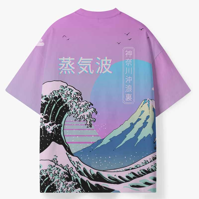 Soulisfree NEON FUJI ECO‑PERF Graphic Tee